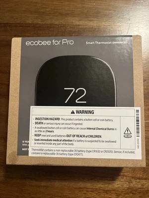 Factory Sealed Ecobee For Pro Smart Thermostat - Image 1 of 3