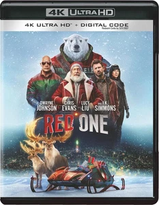 Red One (4K Ultra + Digital) (4K UHD Blu-ray) Dwayne "The Rock" Johnson Lucy Liu - Picture 1 of 4