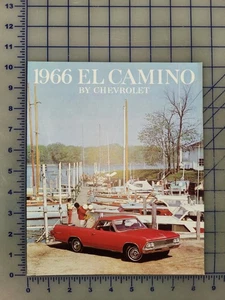 1966 Chevrolet El Camino Brochure Folder Original - Picture 1 of 1