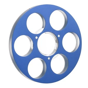 .›Empty Tape Reel Sound Recording 6 Hole Aluminum Alloy For NAGRA Miniature T - Picture 1 of 23