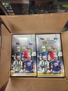 2022 Topps Premier Lacrosse League Hobby Case 12 Boxes - Picture 1 of 3