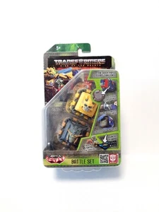 Transformers Battle Cubes Bumblebee Vs Battletrap 2 Pack - Battle Set Neu - Picture 1 of 2