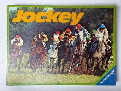 Ravensburger JOCKEY ©1977 Vintage Brettspiel Wettlaufspiel Pferderennen komplett - Bild 1 von 4
