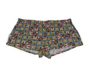 Super Mario Shorts Damen 2XL (18W-20W) Mehrfarbig Mario Mom Lounge Gamer  - Bild 1 von 5