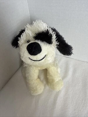 Webkinz Black and White Cheeky Dog. NO CODE - Image 1 of 4