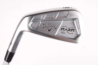 NEW MENS CALLAWAY RAZR X FORGED 6 IRON PROJECT X STIFF FLEX 6.0 LEFT HAND - Image 1 of 4