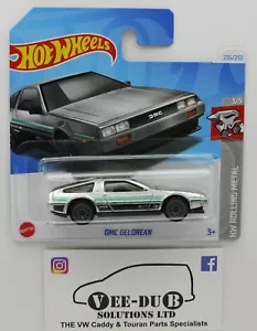 Hot Wheels DMC Delorean Zamac TH Treasure Hunt Hotwheels 2024 HTF28 Short Card - Imagen 1 de 2