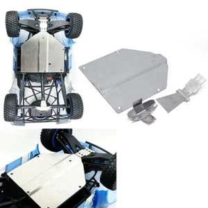 STAINLESS STEEL CHASSIS PROTECTOR GUARD FOR LOSI 1/10 BAJA REY V2 TRUCK LOS05021 - Picture 1 of 6