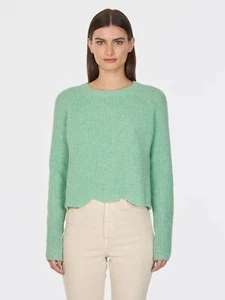 Autumn Cashmere Scalloped Shaker Sweater Size Small - Picture 1 of 4
