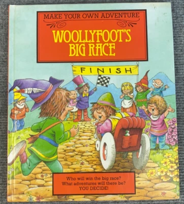 Woollyfoot's Big Race by Stewart Cowley & Colin Petty 1985 1st HC Picture Book - Image 1 of 4