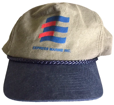 De colección Express Marine Inc Gris Papá Gorra Snapback Cobra Cap Foto 1 de 4