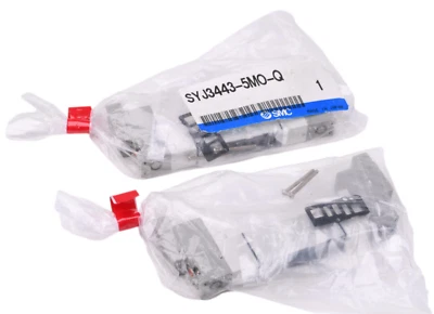 2x SMC SYJ3443-5MO-Q Magnetventil Wegeventil Pneumatikventil Druckluftventil - Bild 1 von 3