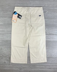 Kavu Women’s 688 Tide Pool Chop Pants Size 8 Beige Hiking Comfortable Pants NWTs - Picture 1 of 10