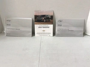 2018 Chevrolet Traverse Factory Complete Owners Manual Set OEM Free Shipping - Bild 1 von 4