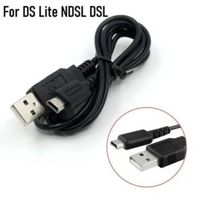 NDSL USB Charger Power Cable Line Charging Cord Wire for Nintendo DS Lite - Image 1 of 4