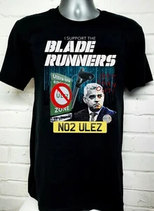 BLADE RUNNERS NO 2 ULEZ T-Shirt, Support the Blade Runners, Schrott ULEZ, KHAN OUT - Bild 1 von 1