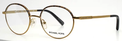 Gafas redondas MICHAEL KORS MK3015 Bev 1164 mármol dorado para mujer 50-19-135 B:42 Foto 1 de 4