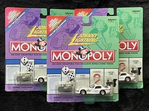 (3) JOHNNY LIGHTNING - MONOPOLIO - IMPUESTO DE LUJO - ESQUIVAR VÍBORAS - CON FICHA - Imagen 1 de 2