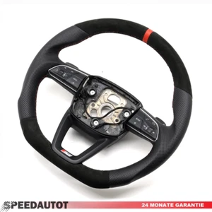Volant en cuir aplati pour Audi A4 A5 F5 Q5 FY - Imagen 1 de 3