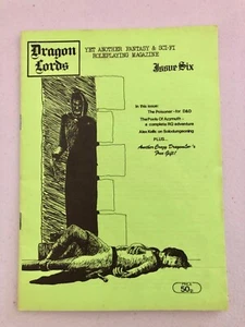 Reino Unido Fanzine DragonLords Edición #6 Runequest Adventure D&D Dragon Lords - Imagen 1 de 1