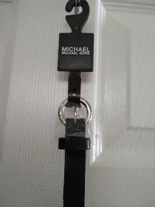 Michael Kors Skinny Belt With Studs, Black Size L, NEW With Tag - Picture 1 of 6