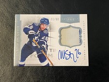 2012 Dominion Martin St. Louis GU Patch On Card Auto Autograph /60 RARE HOF