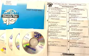 1/10/04 RICK DEES TOP 40: GUEST HOSTS NICK LACHEY & JESSICA SIMPSON - Picture 1 of 2