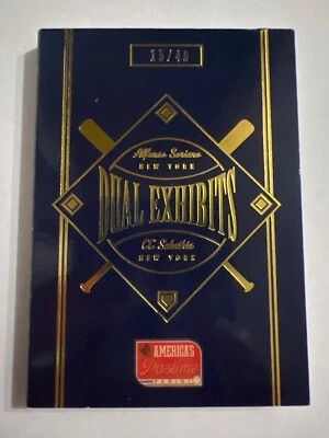 Alfonso Soriano , Cc sabathia Dual Exhibits Booklet /49 Panini 2014 - Image 1 of 4