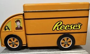 Reese's Truck EMPTY Collectible Tin Storage Container Display Decor - Picture 1 of 11