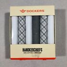 Dockers Handkerchiefs Mens Suit Accessories 6 Piece Set Black/White NEW $25