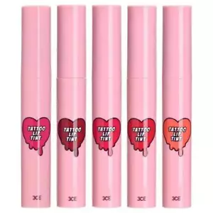 3CE TATTOO LIP TINT, Long Wearing, Hydrating, Kbeauty, Korean cosmetics, sample - Picture 1 of 7