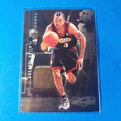 ALLEN IVERSON 1999 Upper Deck Black Diamond #66 Sixers HOF Very Clean Sharp nm/m - Image 1 of 2