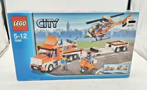 LEGO 7686 Helicopter Transporter NEW SEALED MISB City Town Truck Vintage - Picture 1 of 8