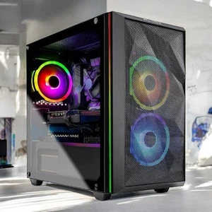 PC de escritorio i7 ARGB personalizada 32 GB RAM 4 TB SSD RTX 5060 Win11 LISTO PARA JUEGOS - Imagen 1 de 13