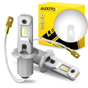 AUXIFoglight H3 Bulbs Xenon 6500K White LED Conversion Kit Day Running Light H - Picture 1 of 21