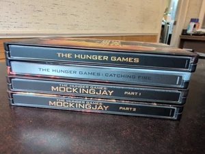 The Hunger Games Steelbook Collection (Blu-Ray) All Films *No Digital* Free Ship - Picture 1 of 14