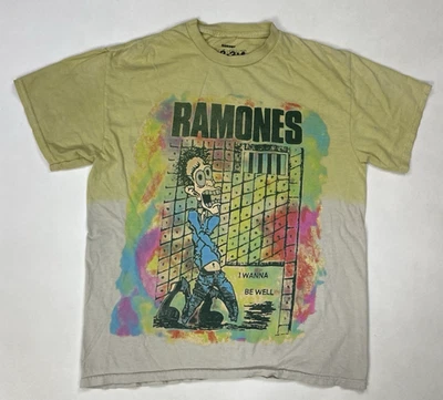 Camiseta Ramones Escape From New York Gráfica Mujer Mediana Tie Dye Música Foto 1 de 4
