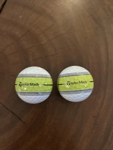 Brand New TaylorMade Tour Response STRIPE Golf Balls - (Two TM Stripe Balls) - Picture 1 of 5