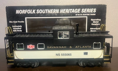 MTH O Gauge 20-91416 Savannah & Atlanta NS Heritage Series Vision Caboose NEW - Image 1 of 4