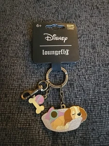 Llavero Loungefly Disney Dama y el Vagabundo Dama Durmiendo Multi Dije - Imagen 1 de 2