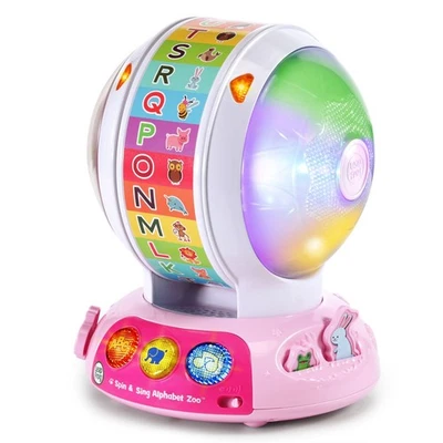 LeapFrog Spin and Sing Alphabet Zoo, Pink - Image 1 of 4
