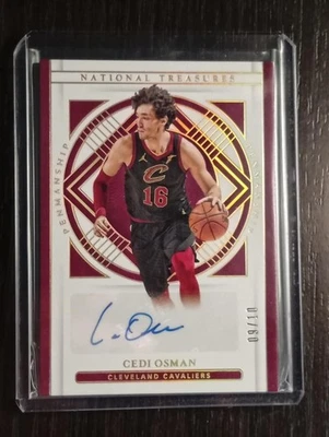 2020-21 Panini National Treasures Penmanship Cedi Osman Auto /10 - Image 1 of 4
