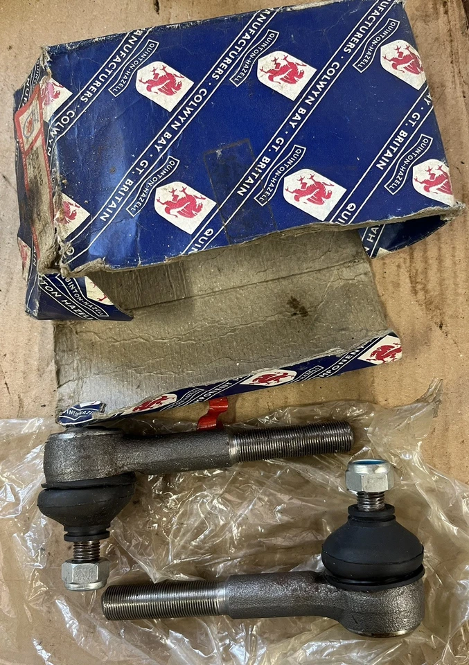 Extremos de barra de amarre interior Fiat 500 600 124 NOS  Foto 1 de 2