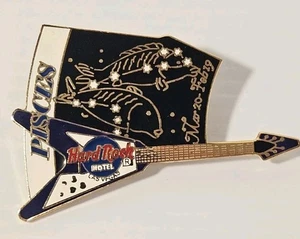 Hard Rock Hotel Las Vegas Fische Horoskop Gitarre Puzzle Pin - Bild 1 von 4