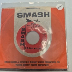 ROGER MILLER- OUR LITTLE LOVE 7" 45 RPM RECORD LIKE NEW OOP - Picture 1 of 2