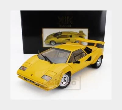 1:12 KK SCALE Lamborghini Countach Lp 5000S Qv Yellow 1985 KKDC120144 - Immagine 1 di 2