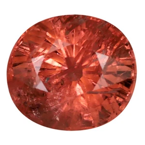 3.35 ct Supreme Oval Cut (9 x 8 mm) Mozambique Brownish Pink Tourmaline Gemstone - Picture 1 of 1