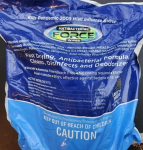 4 Pk 2XL 401-4 Gymwipes/CareWipes Antibacterial Force Refill 8" x 6", White, 900 - Picture 1 of 4