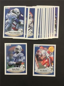 1990 Fleer Indianapolis Colts Team Set With Update 17 Cards - Picture 1 of 1
