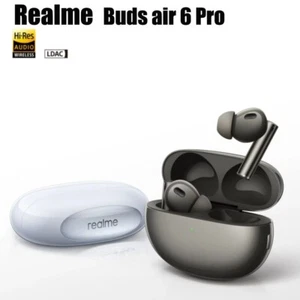 Realme Buds Air 6 Pro TWS Earphone 50dB Active Noise Cancelling True Wireless - Picture 1 of 8